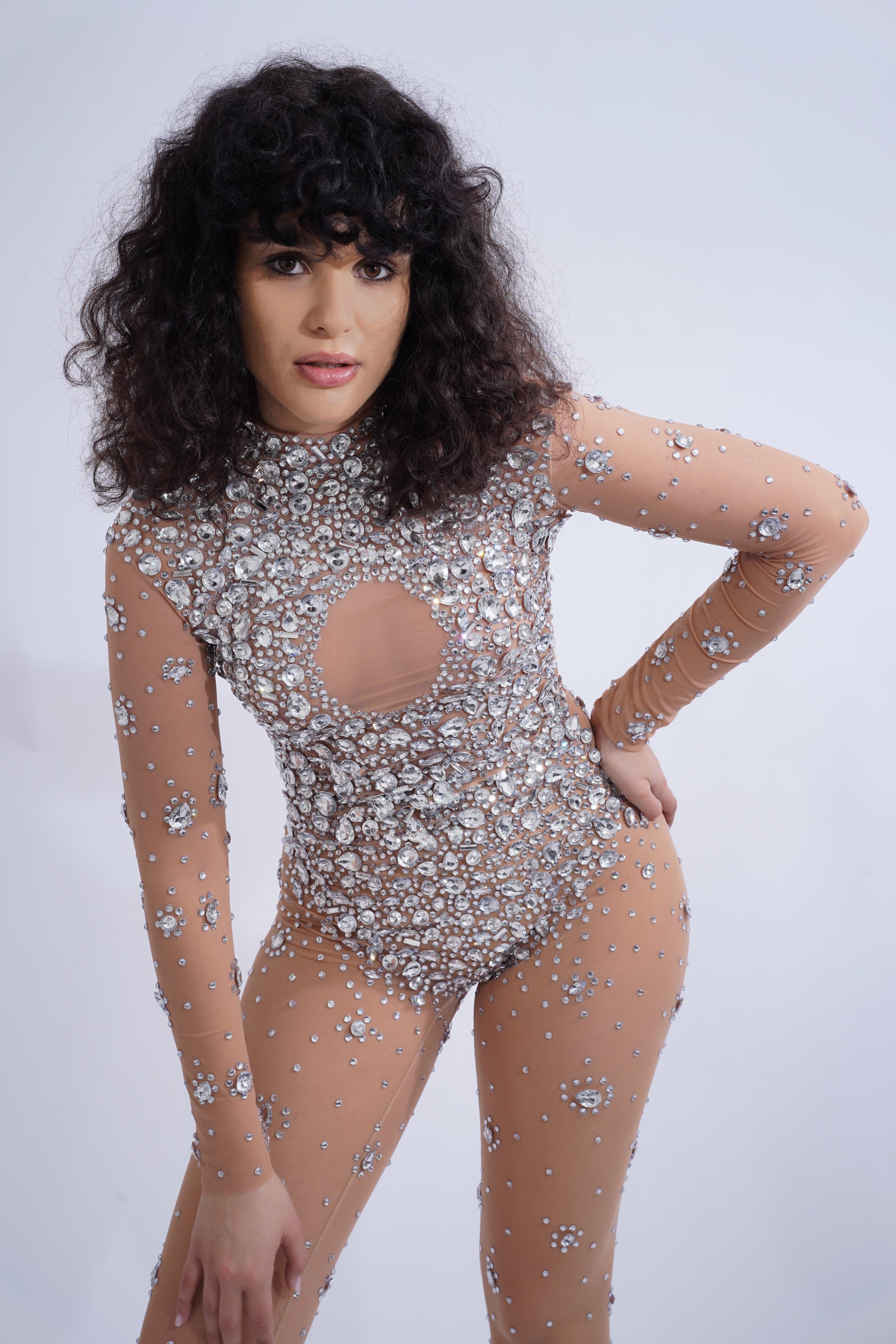 Diamond Sheer Catsuit