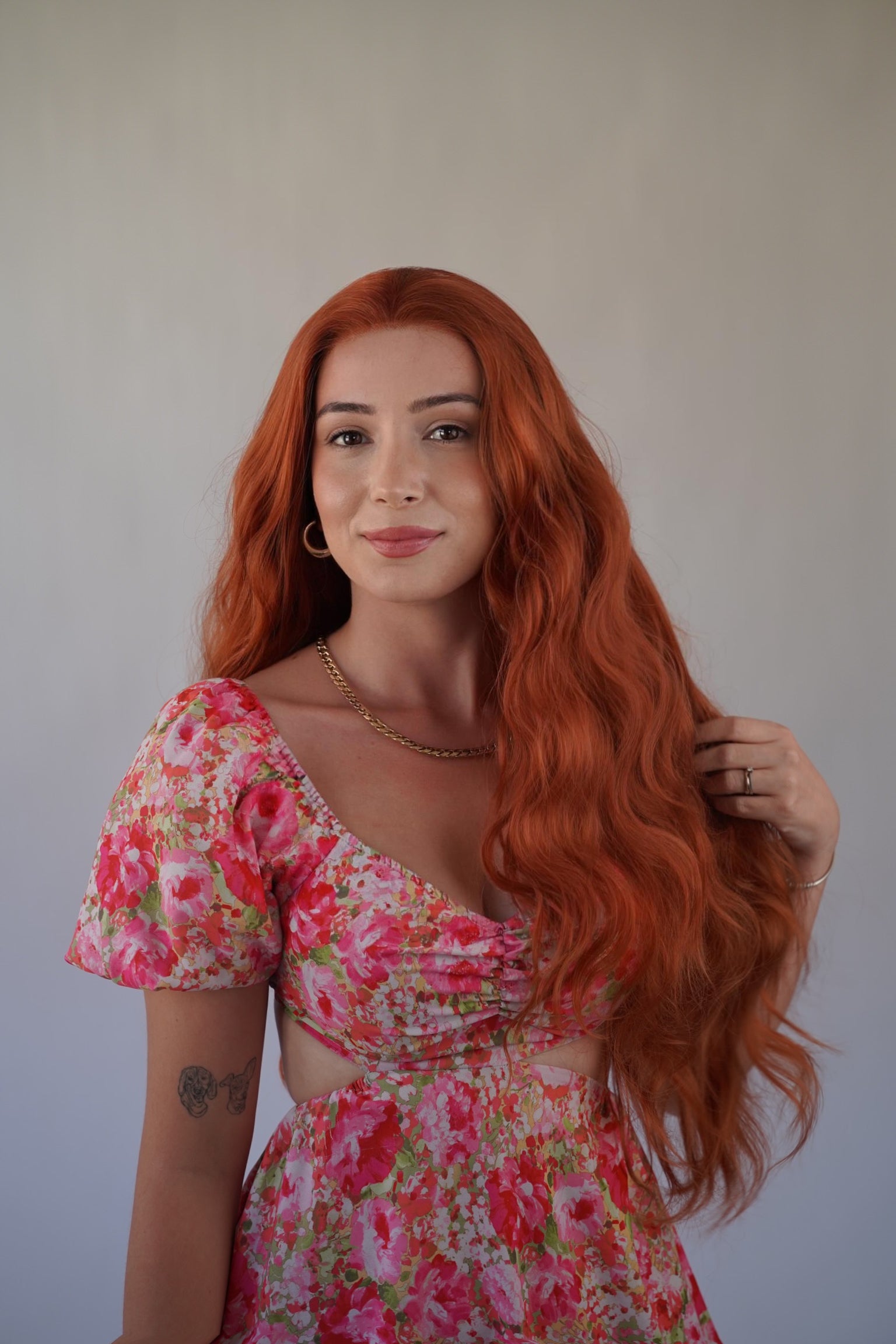 13x4 Ginger Lace Front Wig Cosplay Merida Wig Glueless Wig