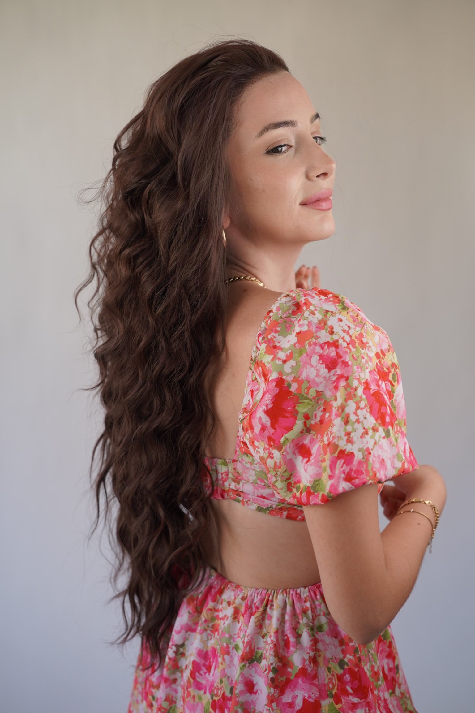 Long Brown Curly Lace Front Wig Cosplay Wig Drag Queen Wig