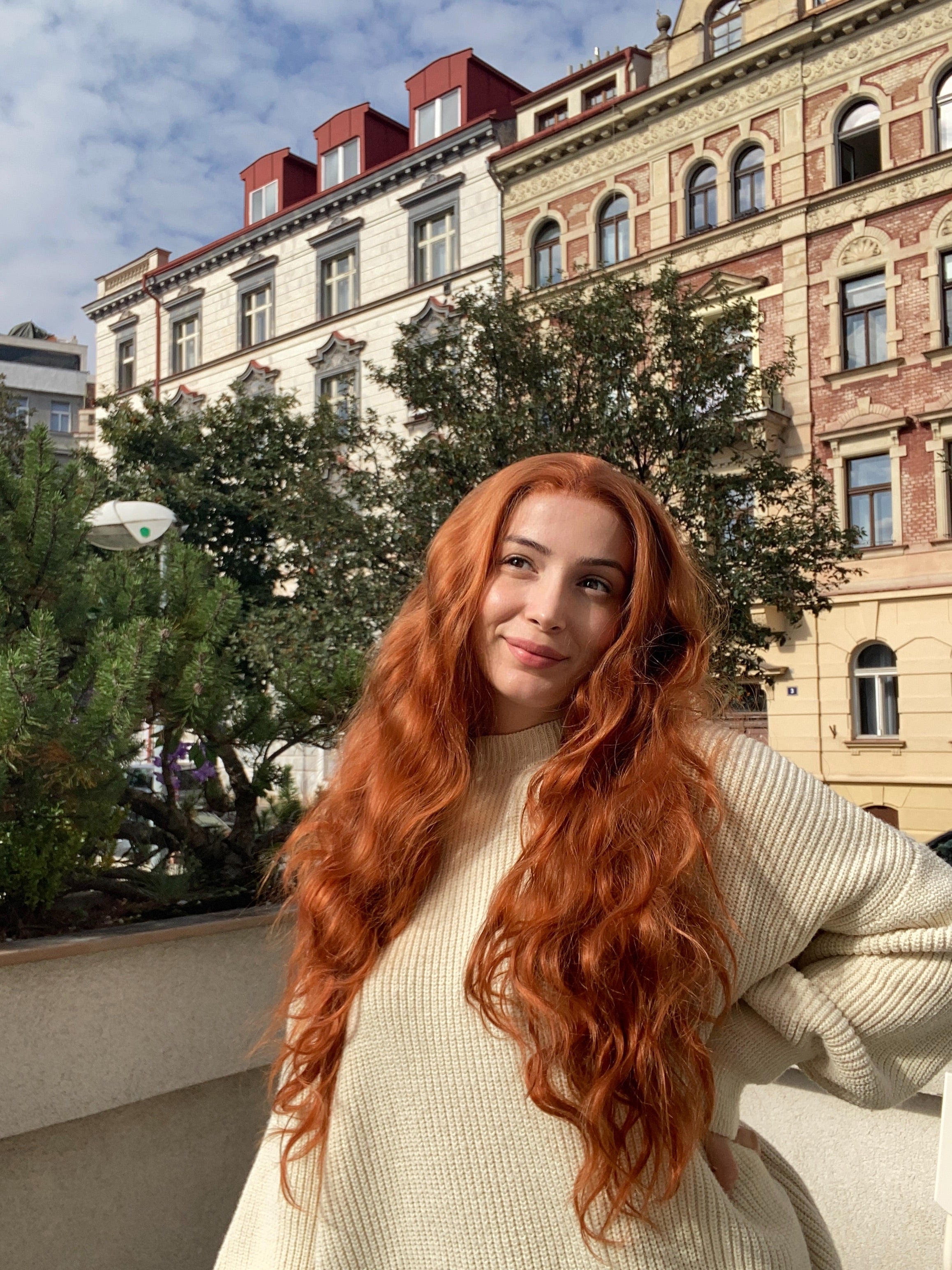 13x4 Ginger Lace Front Wig Cosplay Merida Wig Glueless Wig