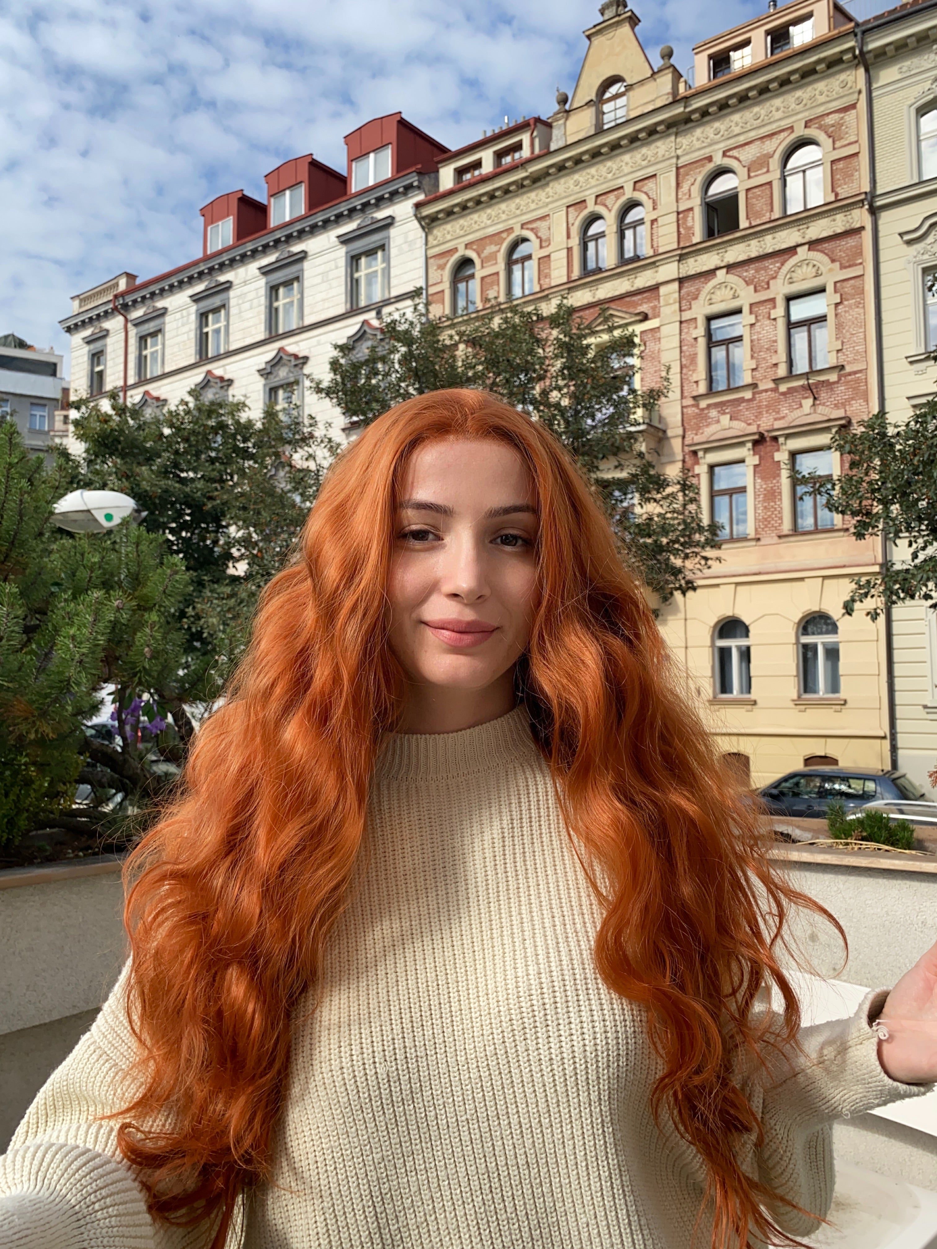 13x4 Ginger Lace Front Wig Cosplay Merida Wig Glueless Wig