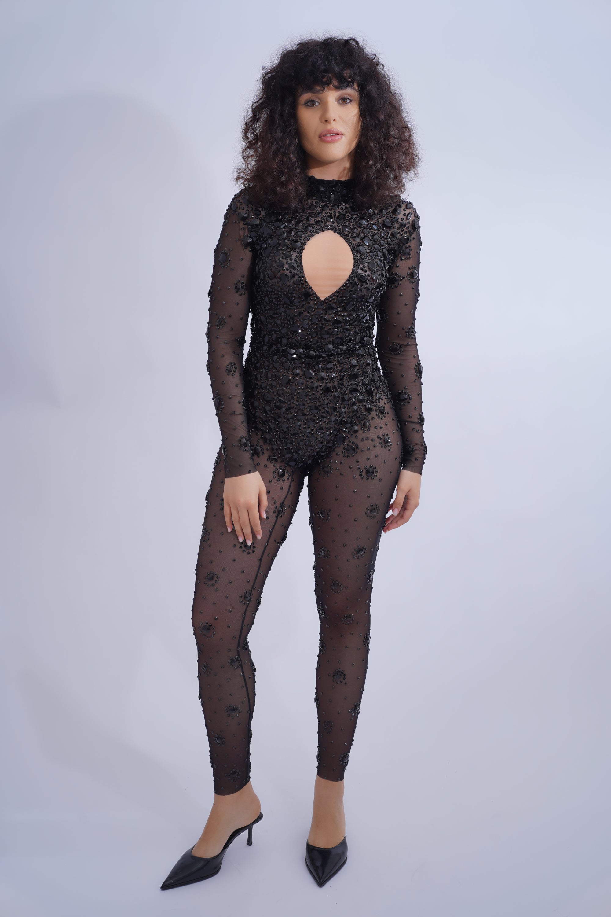 Diamond Sheer Catsuit