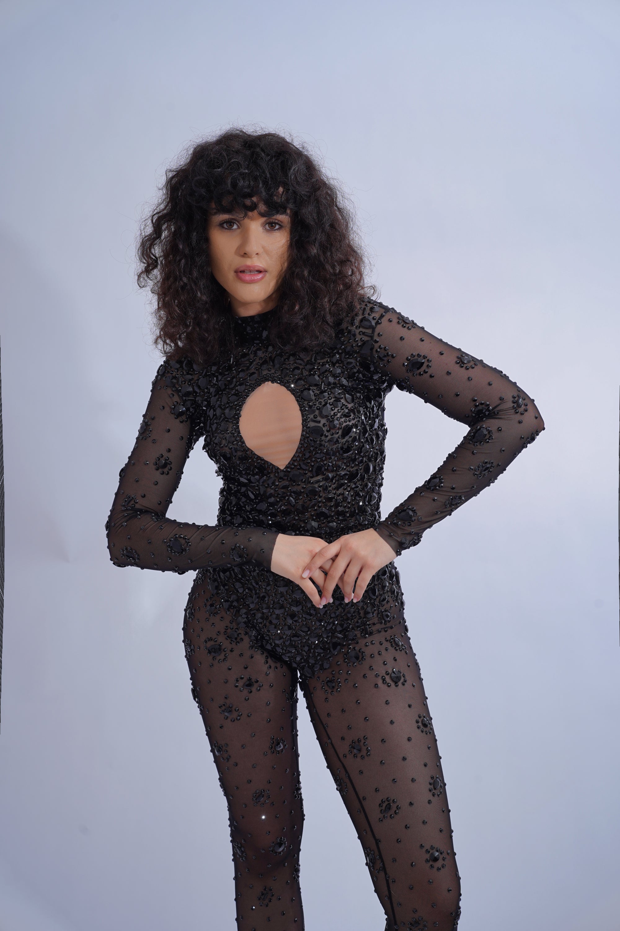 Diamond Sheer Catsuit