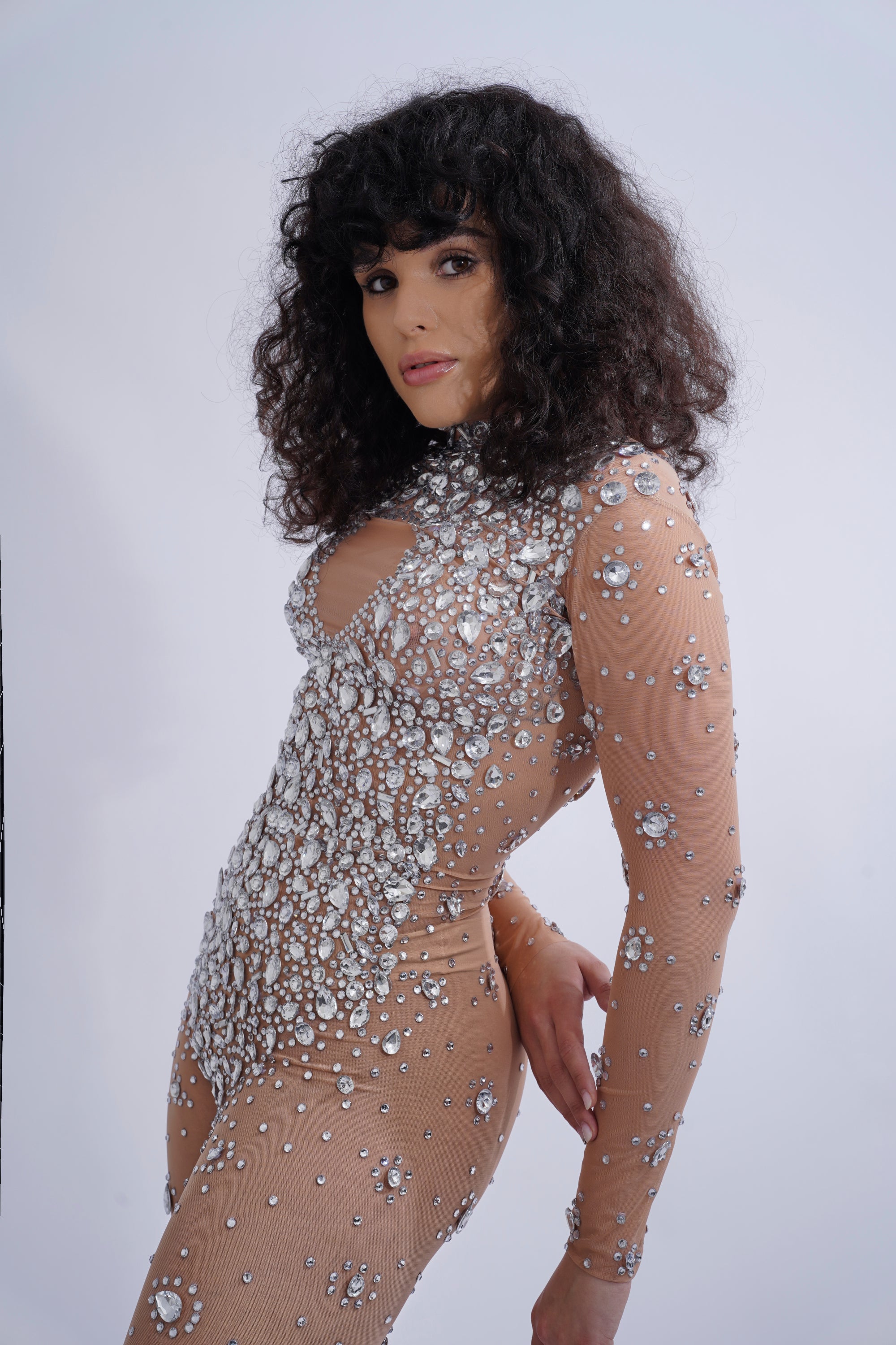 Diamond Sheer Catsuit