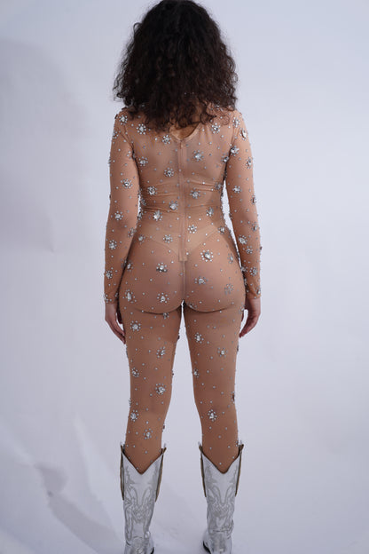 Diamond Sheer Catsuit