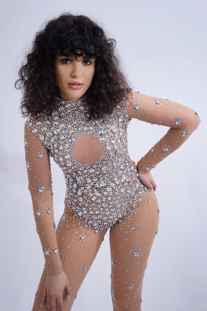 Diamond Sheer Catsuit
