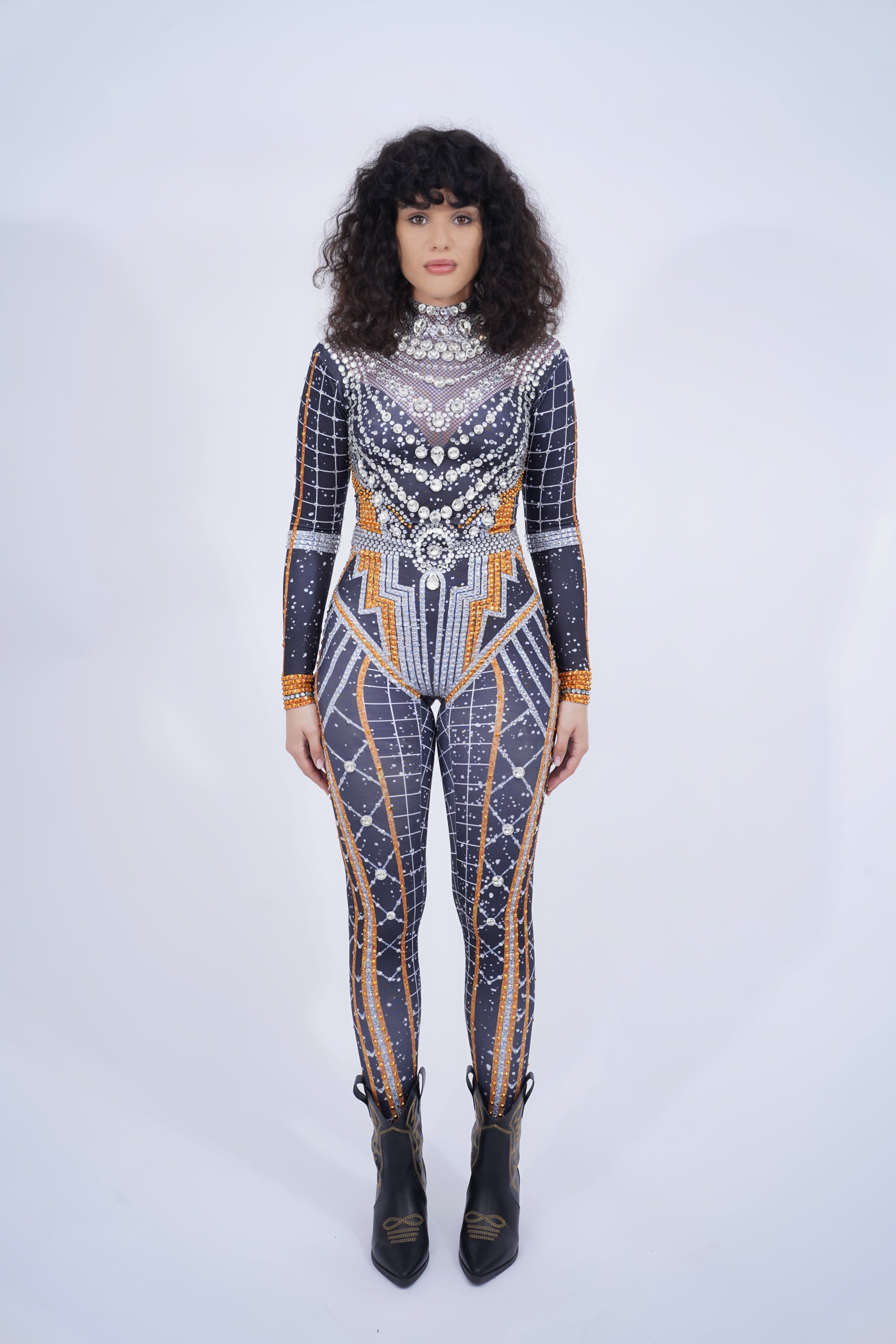 Luxury Crystal Jumpsuit