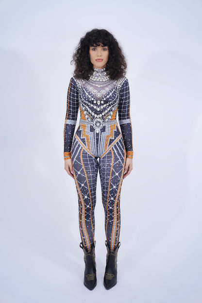 Luxury Crystal Jumpsuit