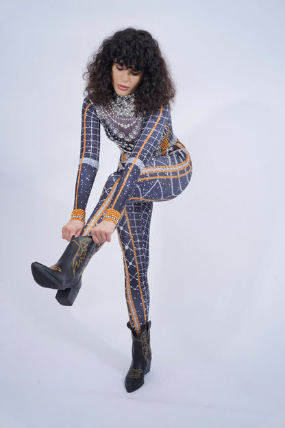 Luxury Crystal Jumpsuit