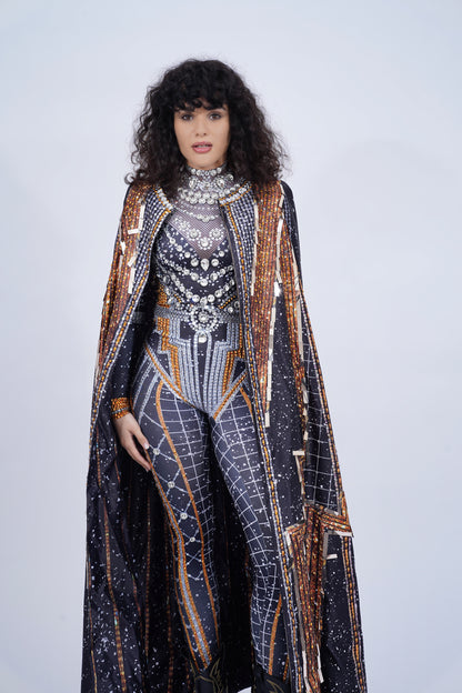 Luxury Crystal Jumpsuit