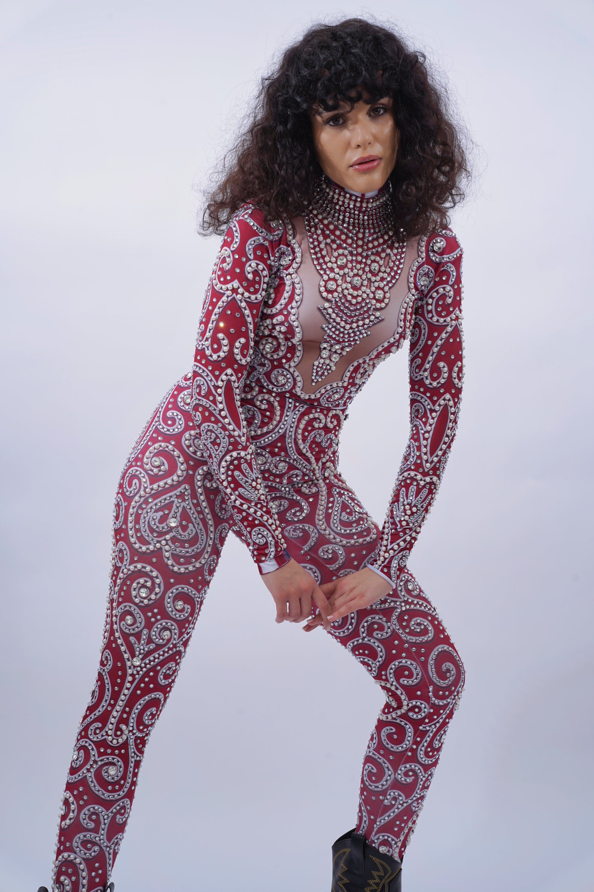 Embellished Festival Jumpsuit