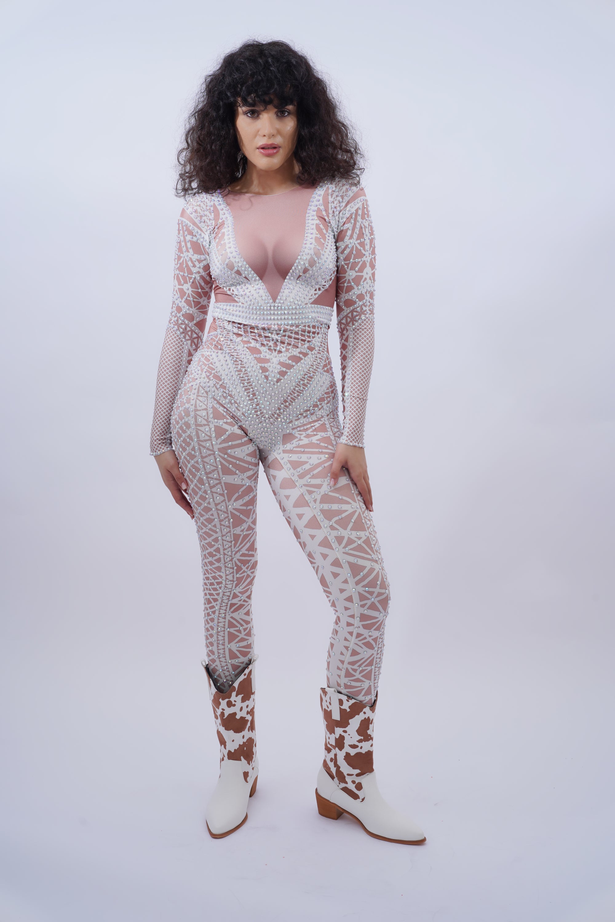Bridal Wedding Catsuit