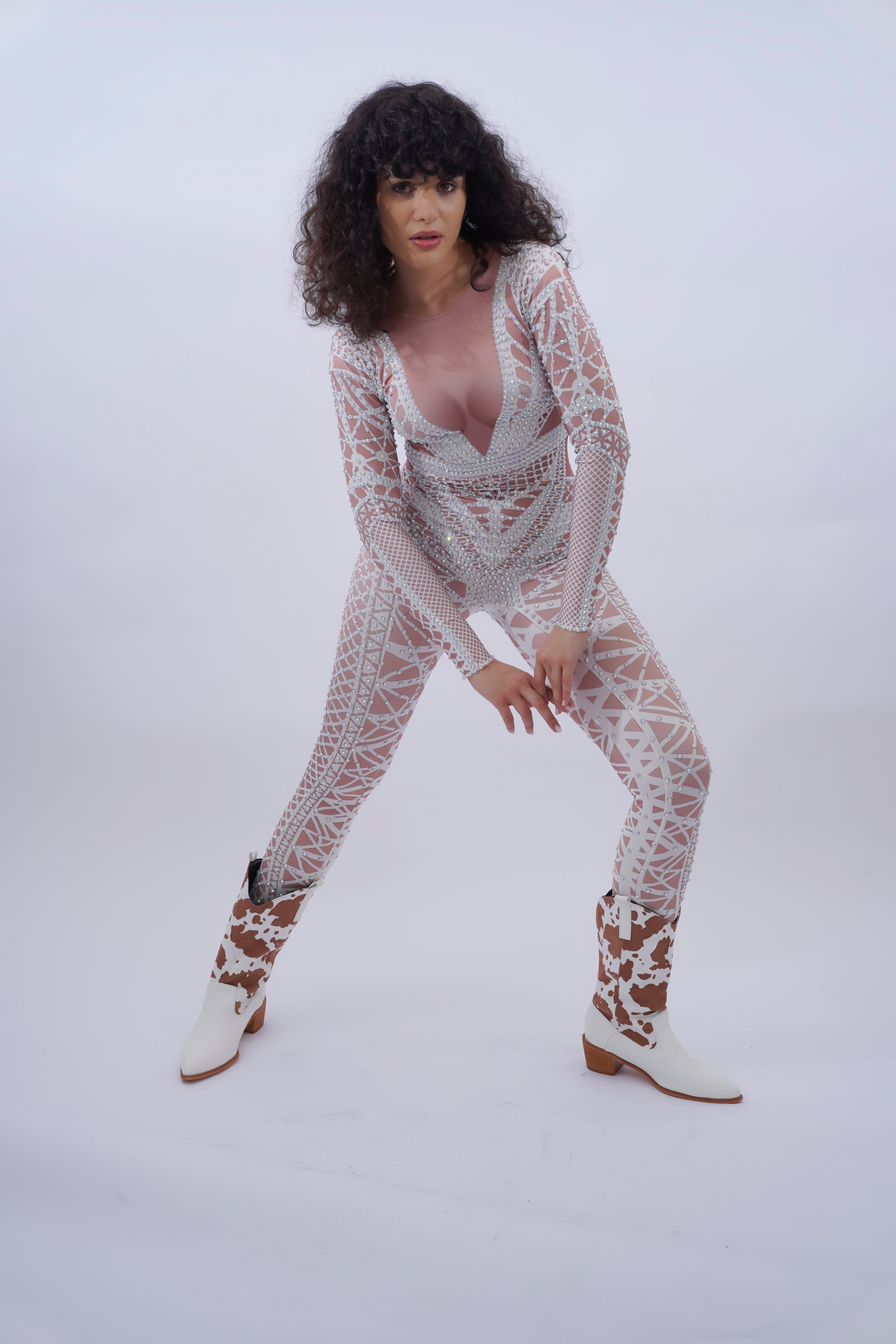 Bridal Wedding Catsuit