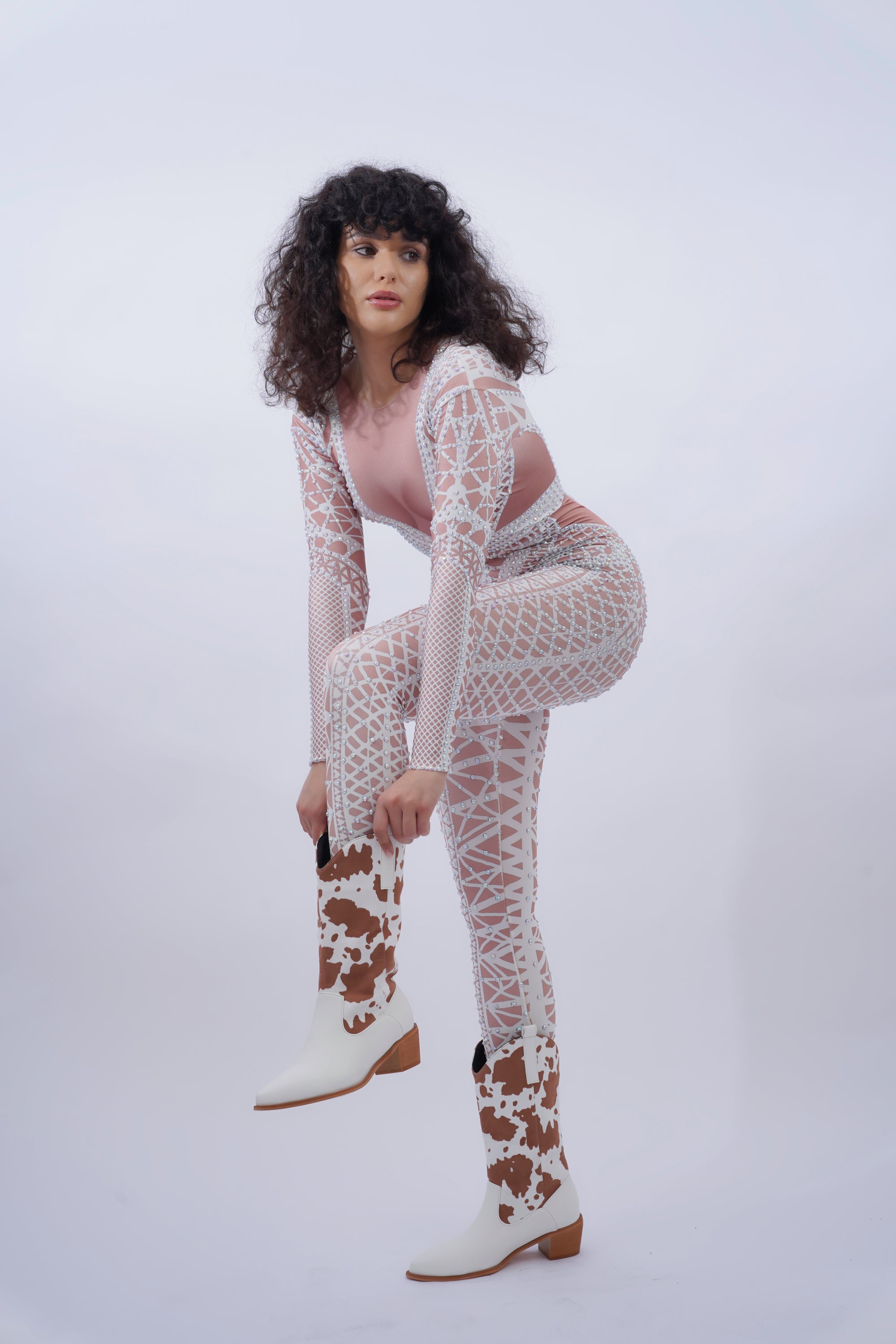 Bridal Wedding Catsuit