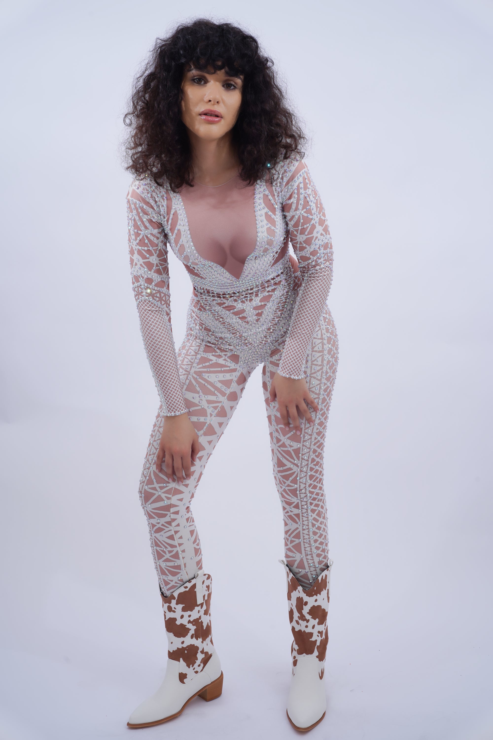 Bridal Wedding Catsuit