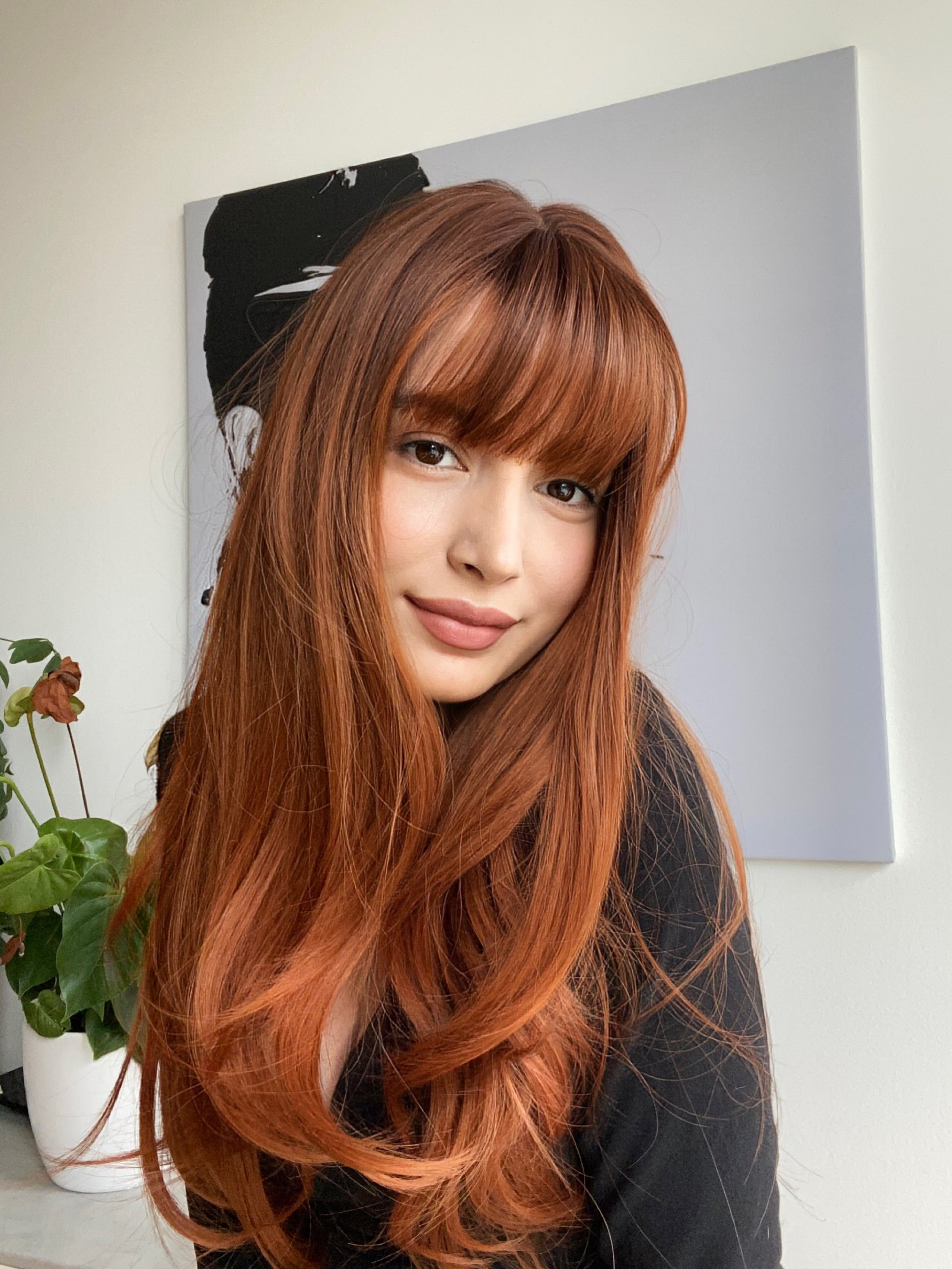 Ginger Wig with Bangs I Red Wig I Cosplay Wigs