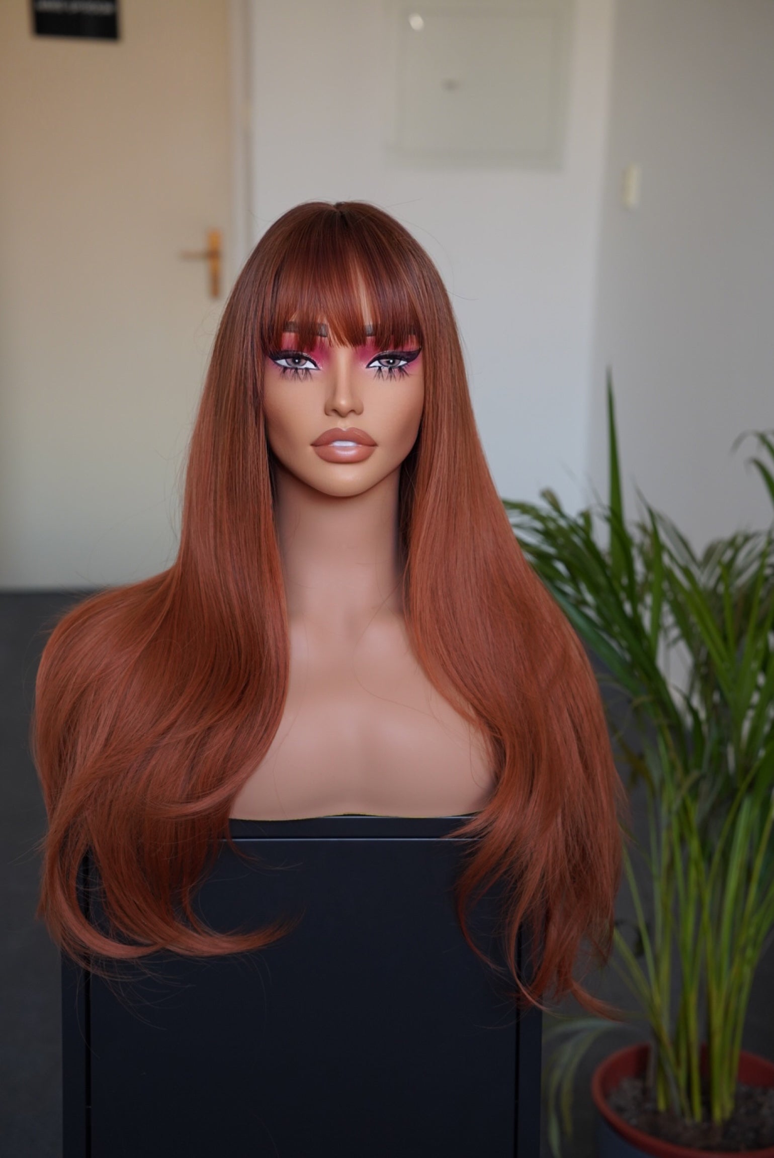 Ginger Wig with Bangs I Red Wig I Cosplay Wigs