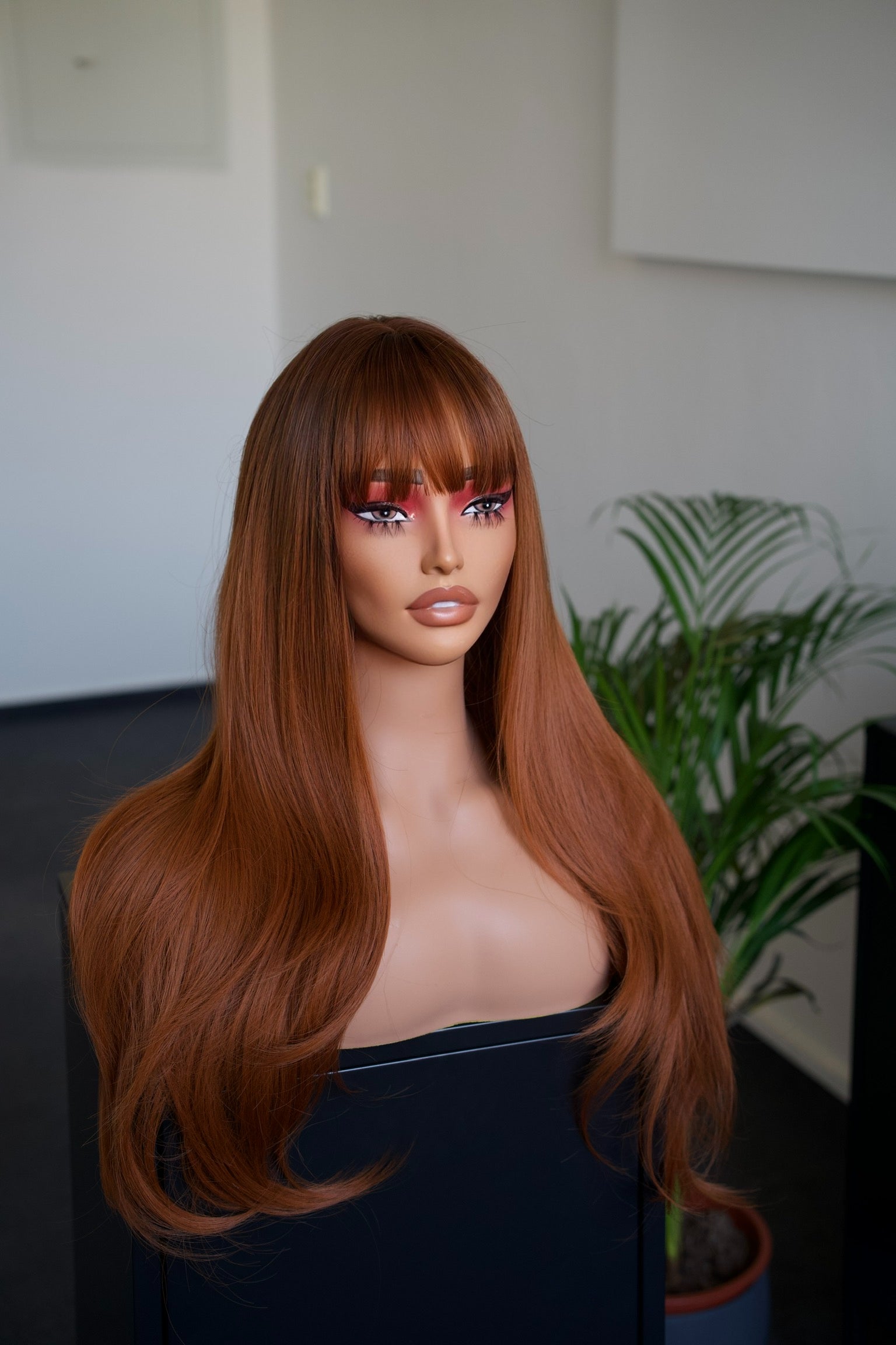 Ginger Wig with Bangs I Red Wig I Cosplay Wigs